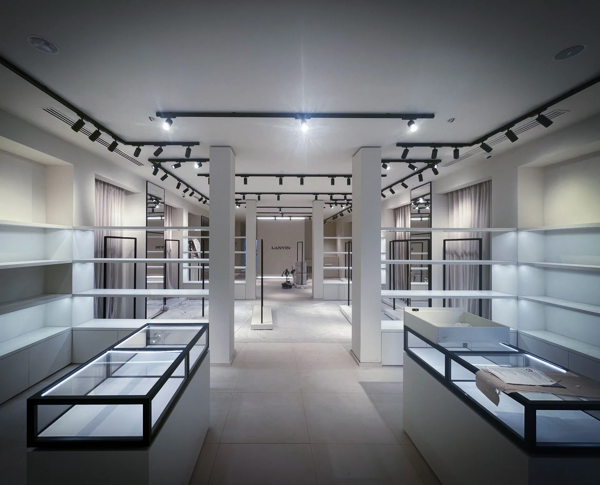 Portfolio di direzione lavori – Lanvin, negozio ultimato 2