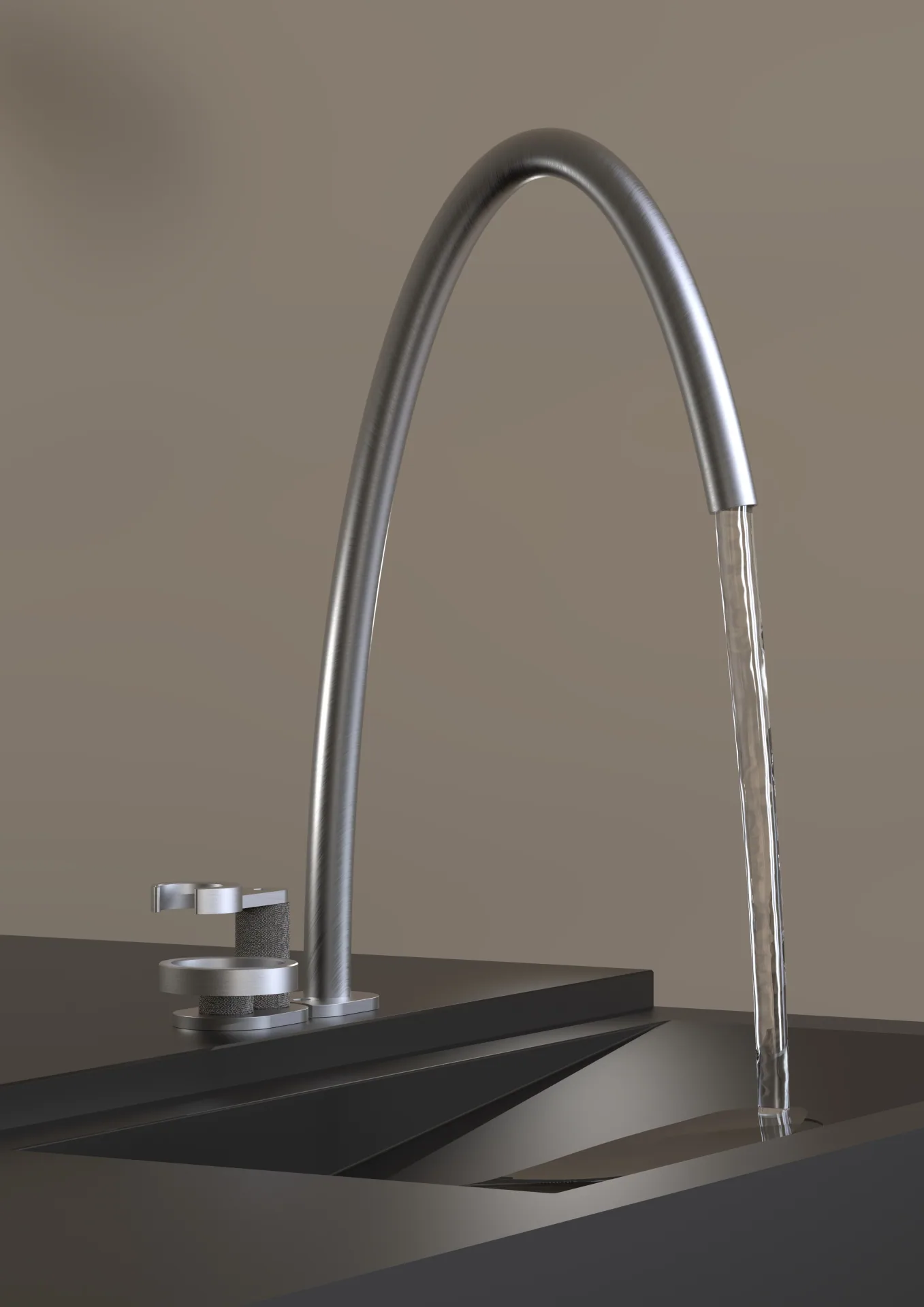 Ricerca sul design della rubinetteria – modello Orbita 2