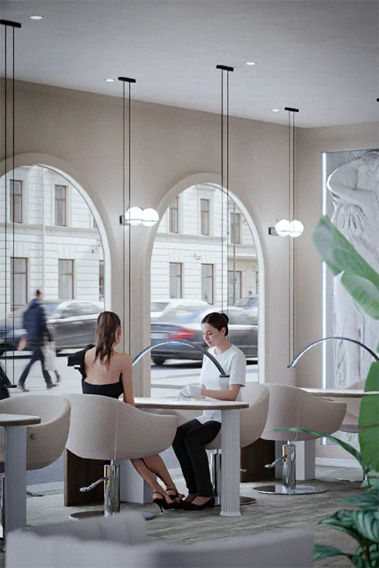 Aura Centro Benessere – vista ambientata